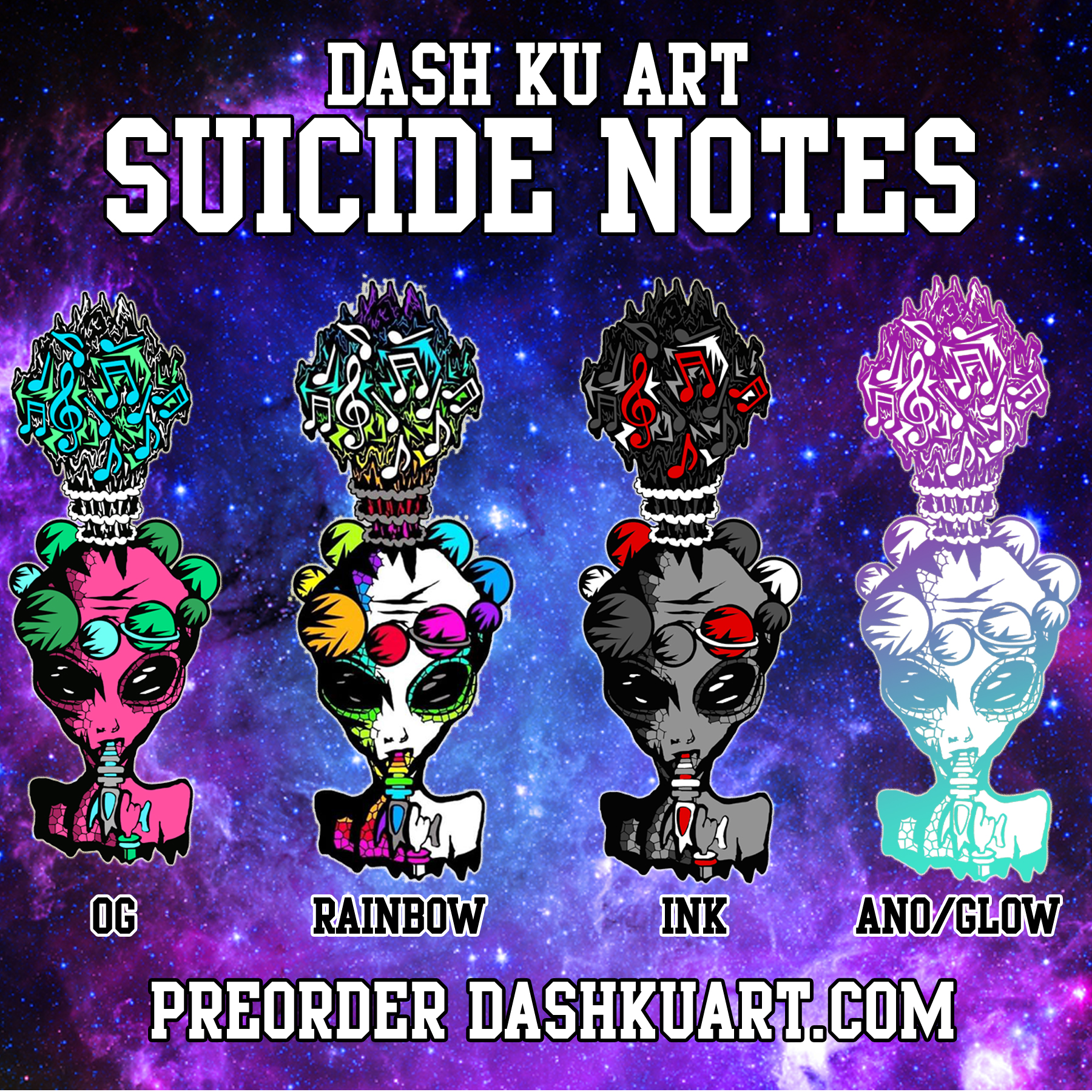 SUICIDE NOTES FULL SET (Sold Out)